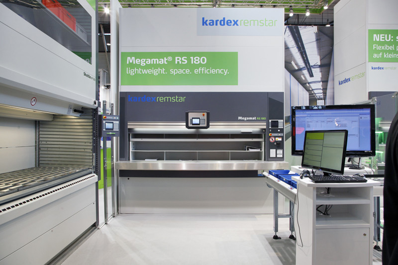 Sistema di contenimento Kardex Megamat