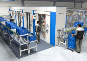 Picking stations in the intralogistics industry