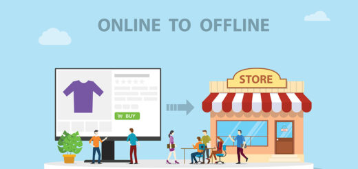 オンラインからオフラインへの O2O - 画像: @shutterstock|Ribkhan