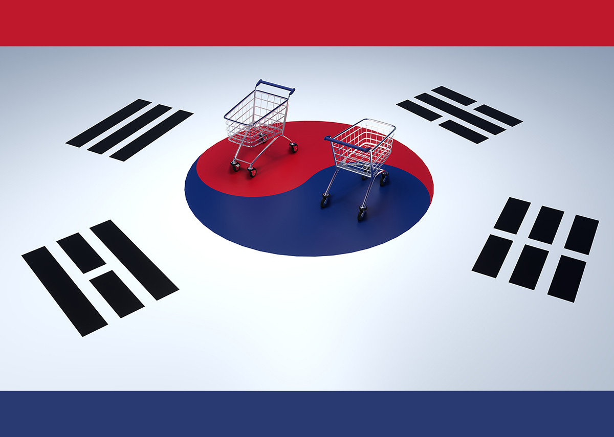 Jižní Korea je průkopnickým online maloobchodním trhem po celém světě – Obrázek: @shutterstock|Tomasz Makowski