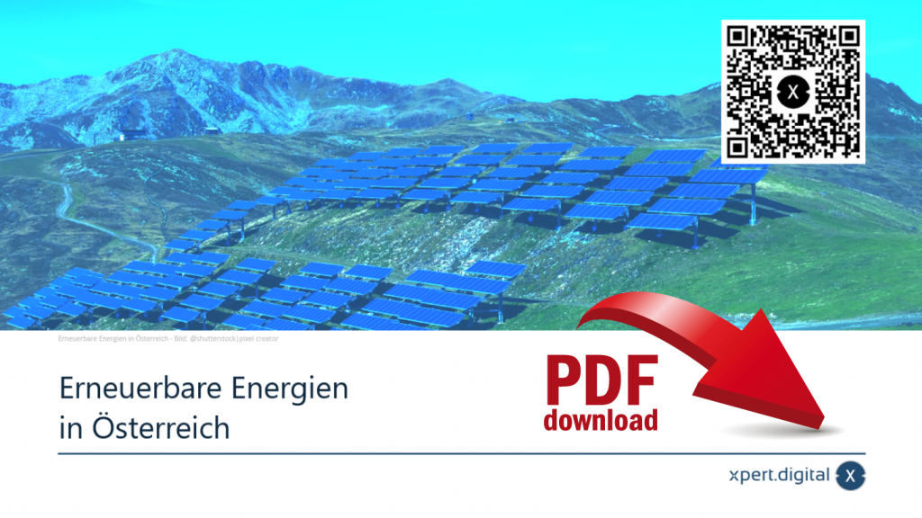 Renewable energies in Austria - PDF download
