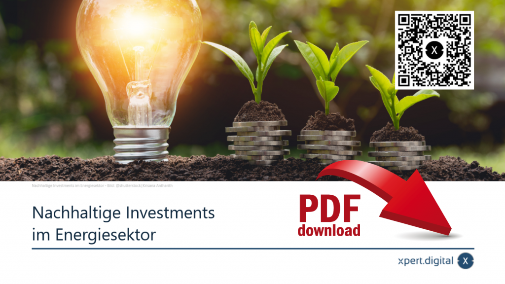 Sustainable investments in the energy sector - PDF download