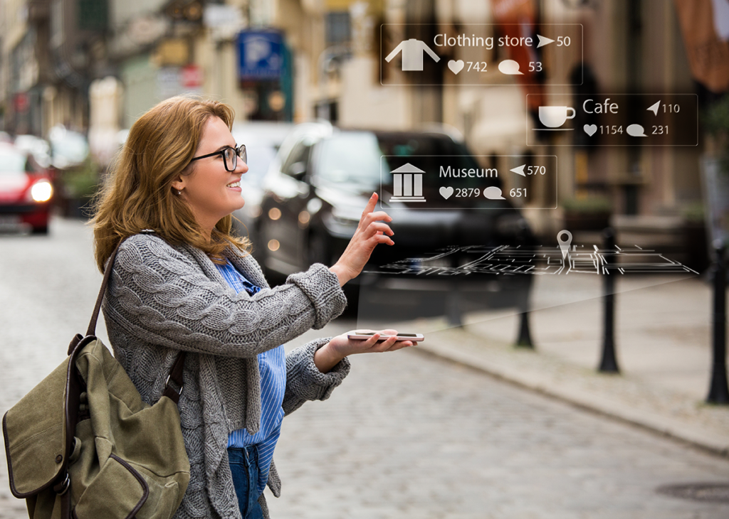 Augmented reality in the digital-physical world