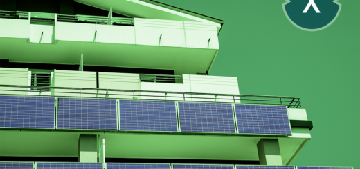 Balkonowy układ fotowoltaiczny – alternatywna elektrownia balkonowa – Zdjęcie: Xpert.Digital i MGrigollo|Shutterstock.com