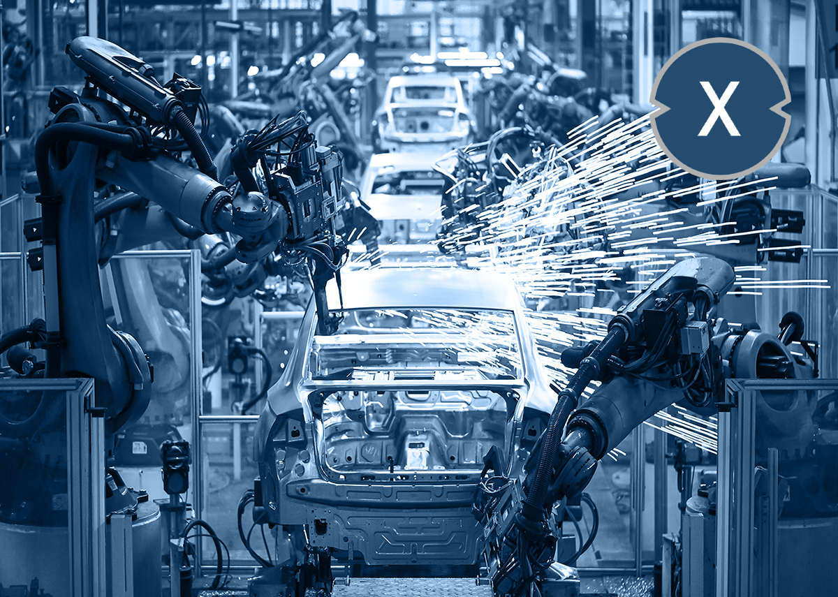 Inżynieria automatyki przemysłowej (technologie automatyki przemysłowej) – Zdjęcie: Xpert.Digital &amp; Jenson|Shutterstock.com