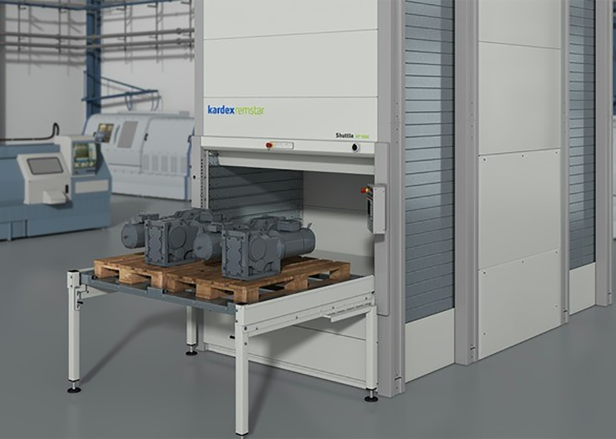 Pallet warehouse: Flexible storage of heavy loads - Image: Kardex