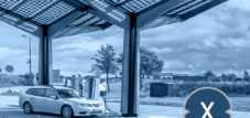 Solar carport as a solar filling station - Image: Xpert.Digital &amp; Rudmer Zwerver|Shutterstock.com