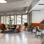 Standardized interior solutions and co-working spaces offer the opportunity to scale office spaces as needed to be flexible and implement remote working concepts