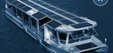 The solar ship or solar boat - possible use of transparent solar glass modules