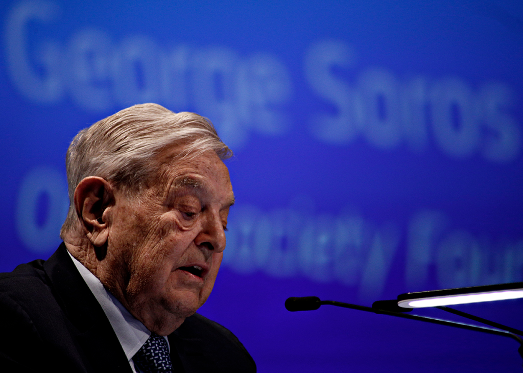 Samostatný miliardář George Soros