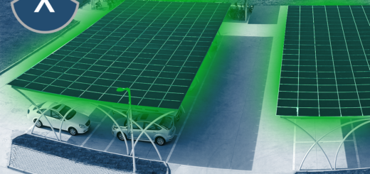 Solar carport in Thuringia - Covered parking spaces with photovoltaics