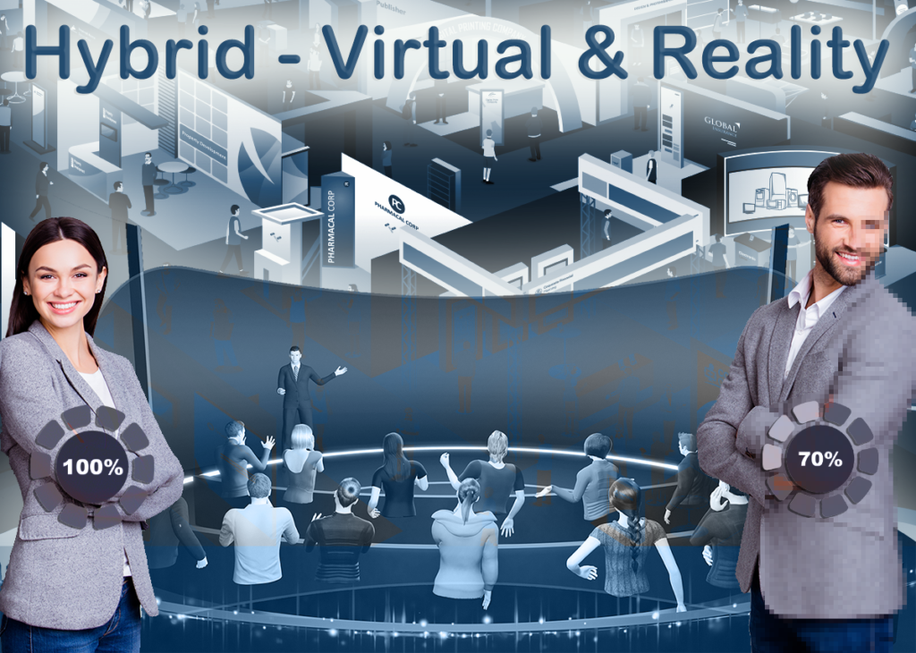 Hybrid trade fairs: The planning and organization of hybrid trade fairs (virtual &amp; reality)