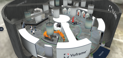 Vuframe® - Salle d&#39;exposition virtuelle avec SmartVenew™