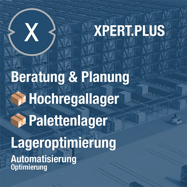 Optymalizacja magazynu Xpert.Plus - doradztwo i planowanie magazynów wysokiego składowania, takich jak magazyny paletowe