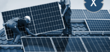 Sistema di assemblaggio e montaggio fotovoltaico per tetto con impianto fotovoltaico