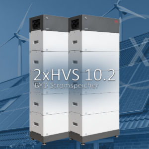BYD バッテリー ボックス プレミアム HVS 25.6 kWh (2 x 12.8 kWh)