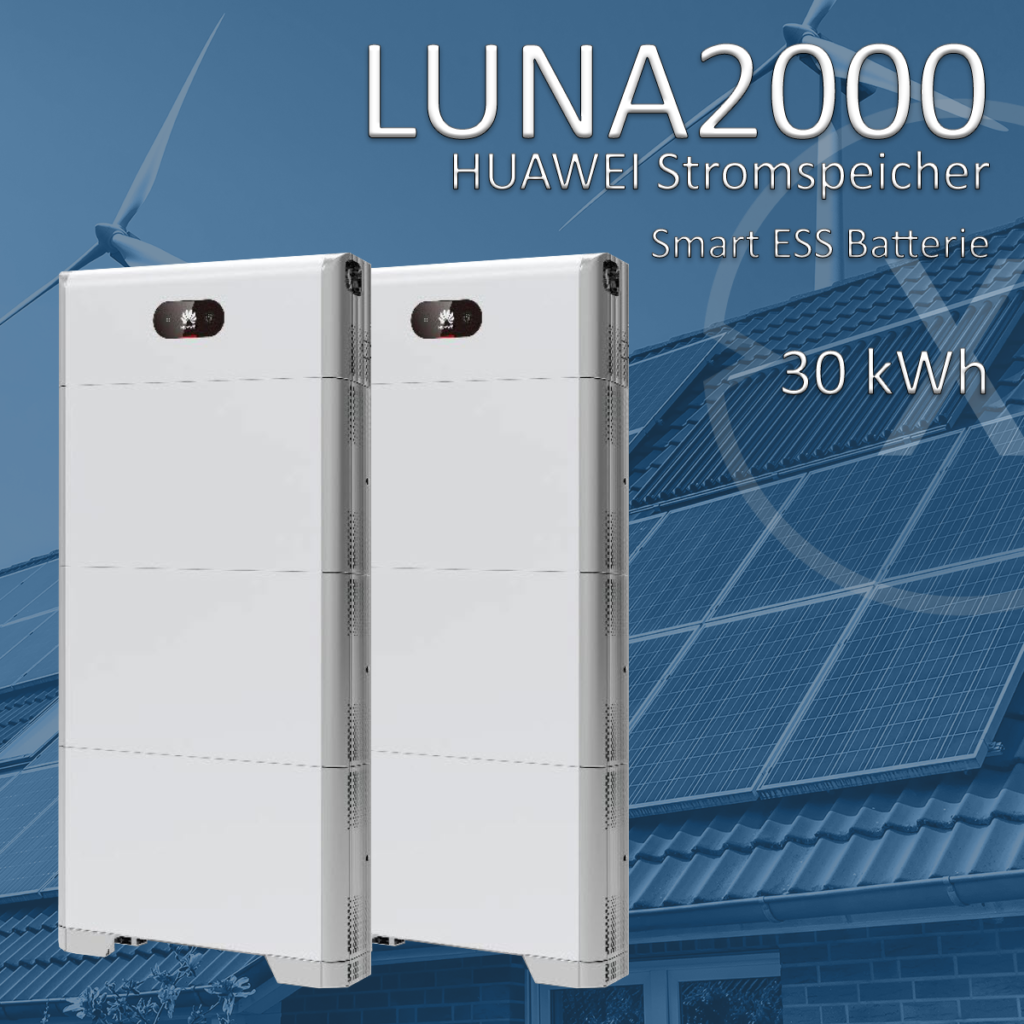 Bateriové úložiště/akumulátorové úložiště LUNA2000 - 30 kWh - Smart String ESS