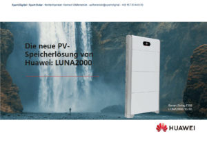 Solution de stockage PV Huawei LUNA2000 - Batterie Smart ESS - 5 kWh, 10 kWh, 15 kWh, 20 kWh, 25 kWh, 30 kWh