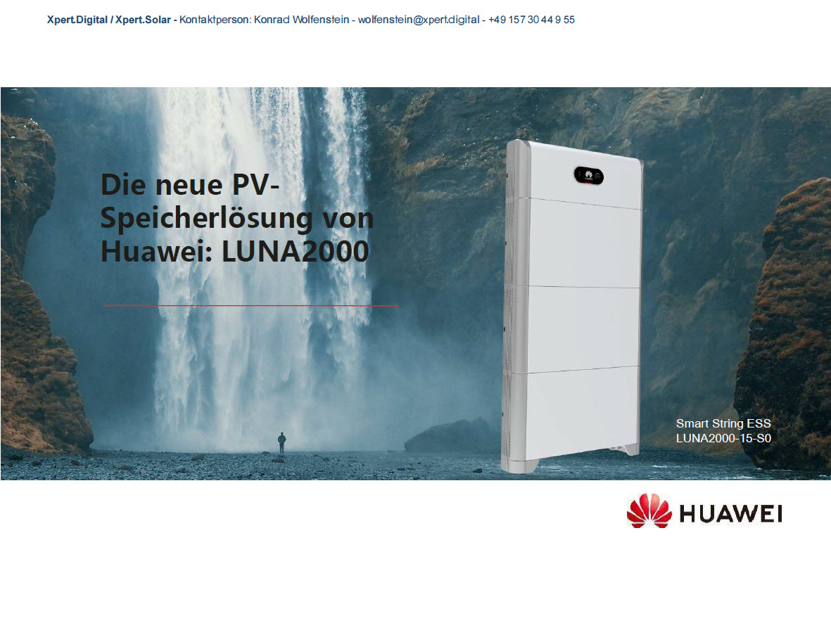 Stromspeicher: Huawei LUNA2000 PV-Speicherlösung – Smart ESS Batterie