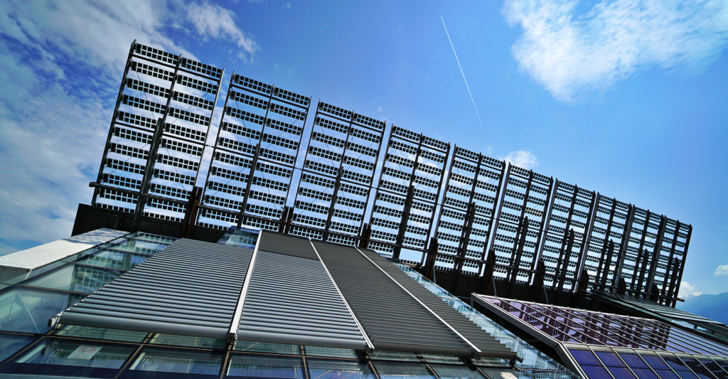 Musée des Sciences Naturelles de Trente - Utilisation de modules solaires partiellement transparents