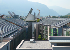 Museum of Natural Sciences in Trento - Use of partially transparent solar modules
