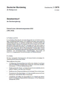 PDF Niemiecki Bundestag - druk 20/3879