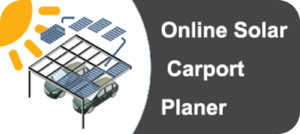 Pianificatore online di posto auto coperto solare