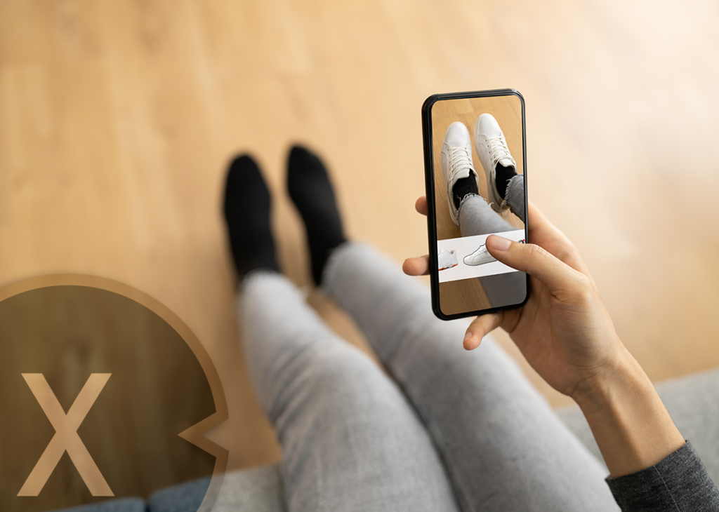 Schuhanprobe mal anders - mit Augmented Reality - Schneller und effktiver, für Kunden wie Verkäufer