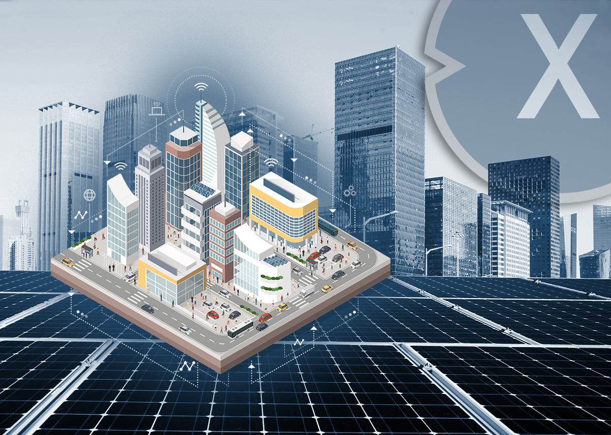 Zasilacz Smart City Solar z systemami fotowoltaicznymi
