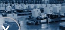 Automated guided vehicle systems (AGVs) are revolutionizing logistics: 2D matrix code and metaverse in focus