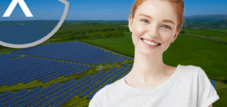 Photovoltaic open-space system / solar park in Saxony-Anhalt