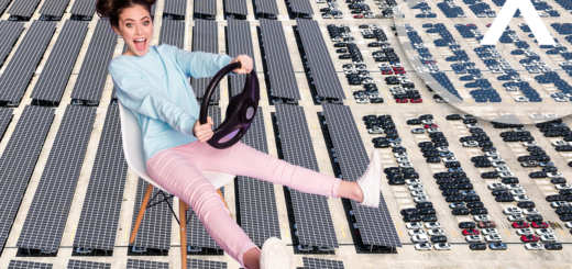 Solar parking spaces for companies, cities and communities