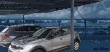 Places de parking photovoltaïques en ville - le carport solaire urbain évolutif