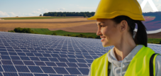 Solarpark Solarfirma für PV Freilandanlage bzw. Freiflächenanlage