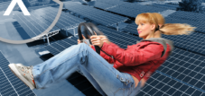 Solar &amp; PV parking space roofing in Upper Austria