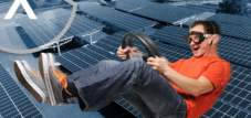El sistema solar de estacionamiento techado - Potenciales fotovoltaicos de estacionamiento - Marquesina de estacionamiento de ciudad inteligente