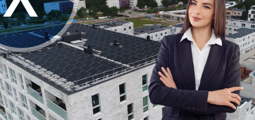 Il sistema fotovoltaico sul tetto di un capannone può essere utilizzato anche come sistema solare sul tetto di edifici adibiti ad uffici e aziende
