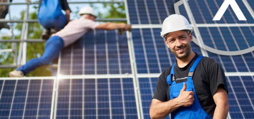 Práce se zajištěnou budoucností, zejména fotovoltaika a větrná energetika