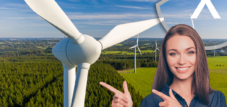 Větrná energie: Větrná energie, vedoucí síla v německé energetické síti