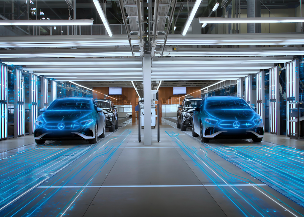 Mercedes-Benz: Industrial Metaverse a Digital Twin ve výrobě