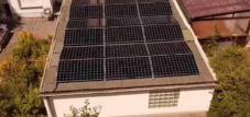 Sistema fotovoltaico instalado