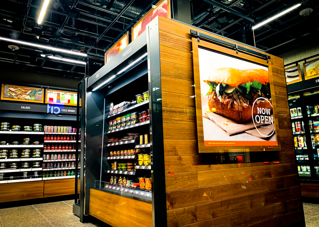 Grab and go concept from Amazon Go