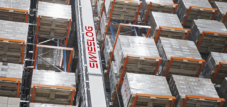 New automated warehouse: heavy-duty stacker cranes, double pallet handling and the pallet conveyor system