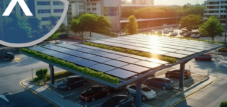 AI &amp; XR 3D レンダリング マシン: シャドウ パーク (屋根付き駐車スペース) から太陽エネルギー生産者まで