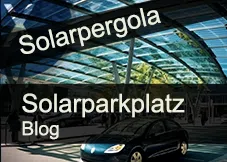 Blog/Portal/Hub: Solar pergola and covered solar parking spaces: solar carport - solar carports - solar carports