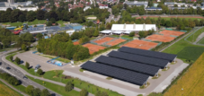 Solarparkplatz Lösung der Stadtwerke: Leuchtturmprojekt aus Schwäbisch Hall mit Solarmodulen überdachten Solarcarports