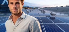 ブラウボイレンの太陽光発電施設、ヒートポンプや空調設備を備えた建物やホールを扱う太陽光発電会社および建設会社