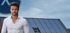 ベルリン/ブランデンブルク近郊のグリーニッケ/ノルドバーンのトップソーラー：屋上太陽光発電、ヒートポンプと空調を備えたホールと建物の太陽光発電および建設会社