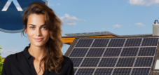 Empresa constructora Gräfenberg y empresa solar: jardín de invierno o pérgola solar - edificio solar en el tejado con bomba de calor y más