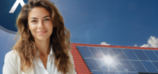 Empresa solar Meitingen y empresa de construcción de edificios solares y tejados solares para naves con bombas de calor, etc.